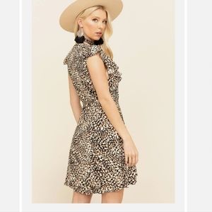 Free People Women's French Quarter Wrap mini dress Size Small  NWT